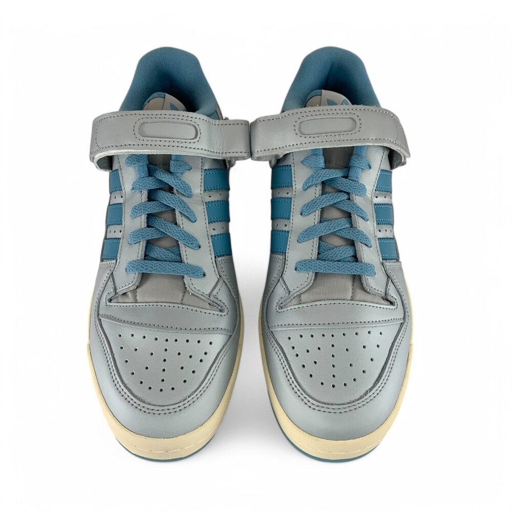 adidas Forum 84 Low Silver Preloved Blue Men's Shoes Sneakers FZ6294 - Picture 4 of 9